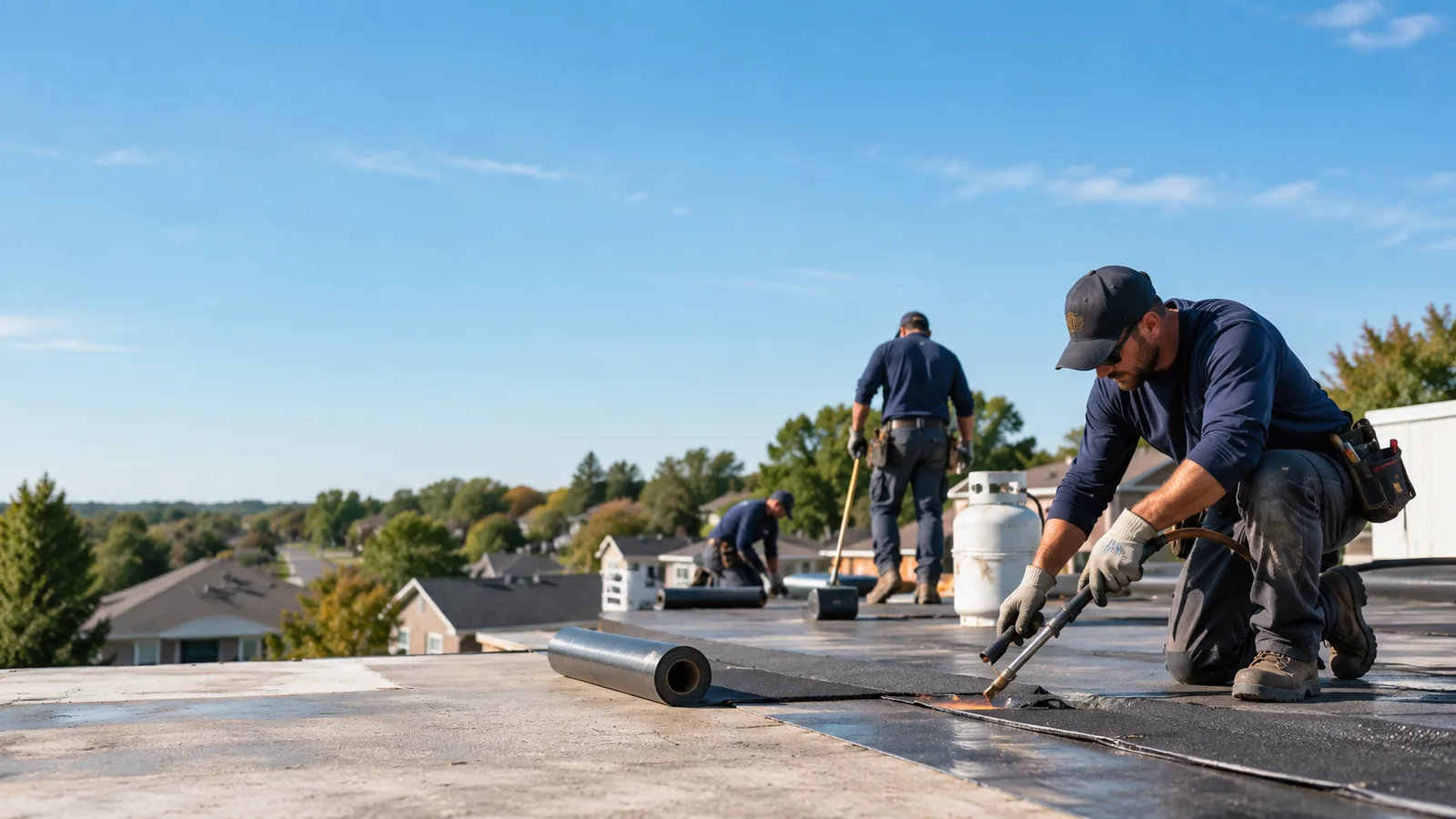 Flat Roof Leak Repair providers in River, KY